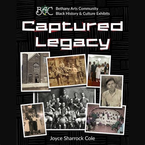 ORDER YOURS: Captured Legacy: Bethany Arts Community Black History ...