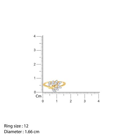 Gold Shimmery Petals Diamond Ring | Rings | AllJewellery