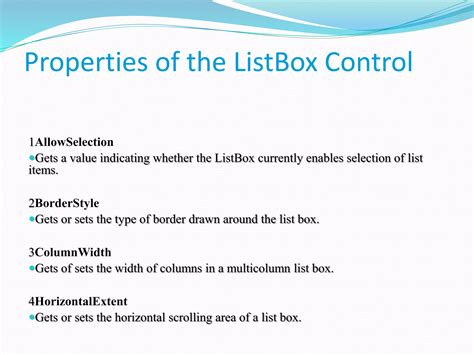 Image result for How to Use a ListBox Tutorial