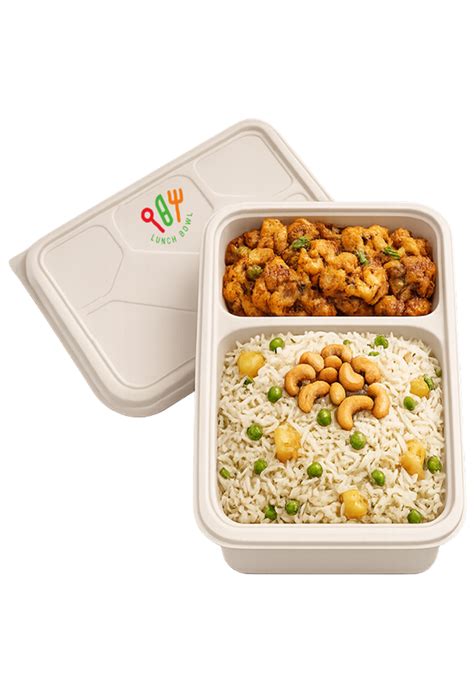 Aloo Peas Pulav & Kadai Gobi