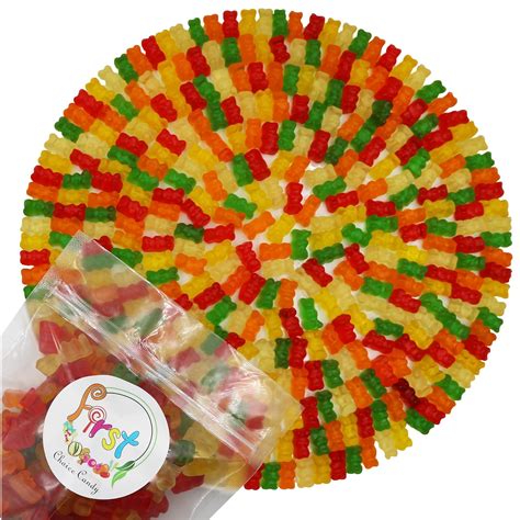 Amazon.com : FirstChoiceCandy Mini Gummy Bears, Mix Mini Cubs Gummi (2 ...