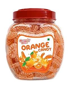 Candy Crew Orange Candy 500 grams | Narangee | Vegetarian | No Transfat ...