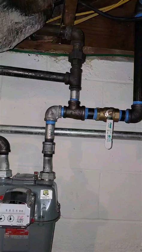 Image result for Generac Generator Gas Line Installation