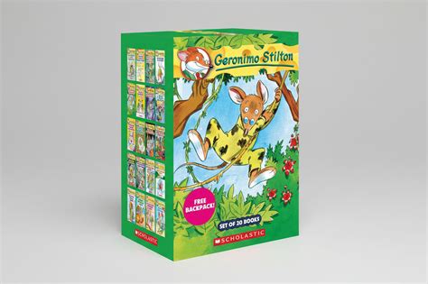 Geronimo Stilton Box-set (20 Books) By Geronimo Stilton – The Indian ...