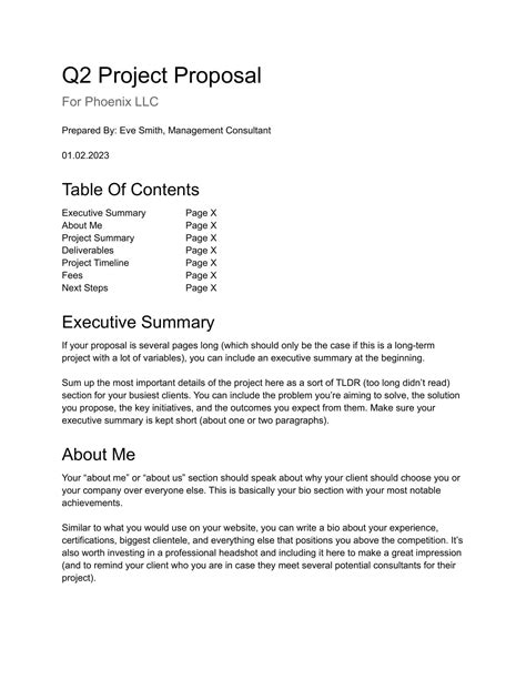 Image result for Example of Simple Proposal