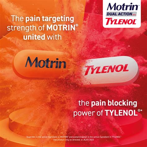 MOTRIN® Dual Action with TYLENOL® | Acetaminophen and Ibuprofen | MOTRIN®