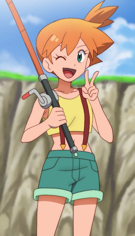 misty (pokemon and 2 more) drawn by onomekaman | Danbooru