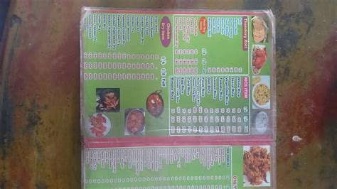 Menu at ROTI LAND Family Restaurant, Bengaluru, 4XJ8+77X