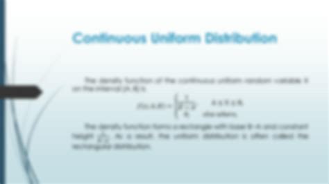 Image result for Continuous uniform distribution Statistics