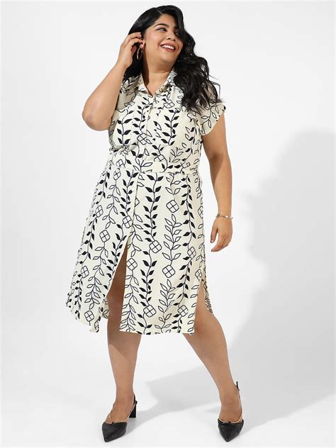 Plus Size WOMEN FLORAL DESIGN DRESS (3XL - 6XL) | Instafab Plus