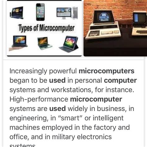 Types of Microcomputer 的图像结果