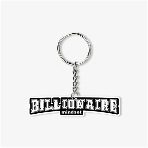 Billionaire Mindset KeyChain – The Case Factory India