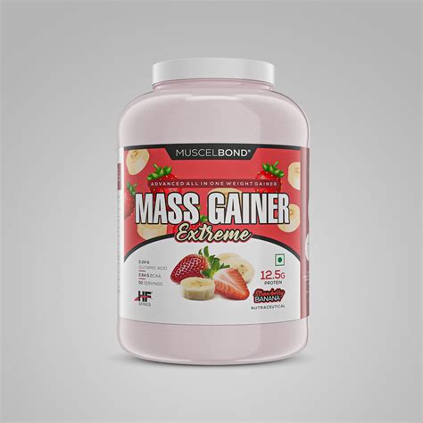 Muscelbond Mass Gainer Extreme | Advance All in One Weight Gainer ...