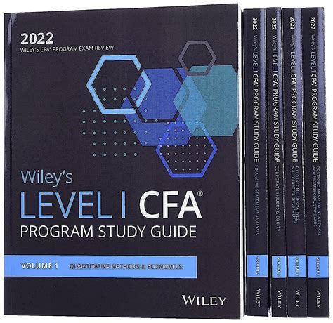 2022 Wiley Level I CFA Program Study Guide: Complete India | Ubuy
