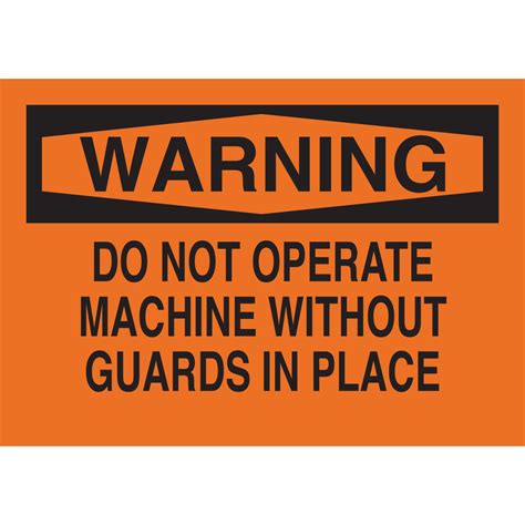Image result for Normal Operation Machine Sign