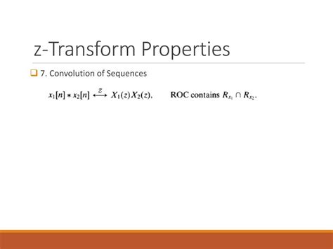 Correlation Property of Z Transform Example 的图像结果