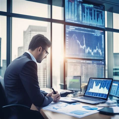 Businessman On Computer 的图像结果