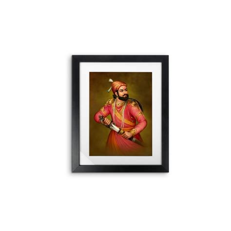 "Madam Bhikaji Kama" Wall Mount Canvas Printed with Soft White Window ...