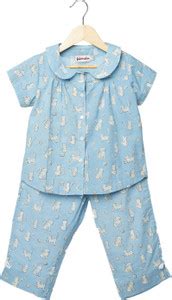 Fabindia Kids Nightwear Girls Printed Cotton Price in India - Buy ...