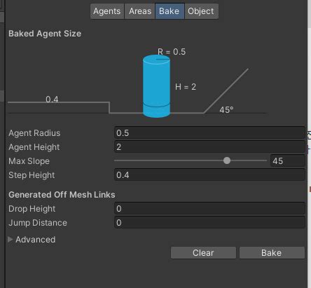 Unity UIButton Navigation 的图像结果