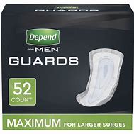 Image result for Depend Shields for Men Pads