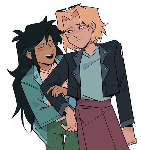 sasha waybright and marcy wu (amphibia) drawn by shimmyoh | Danbooru