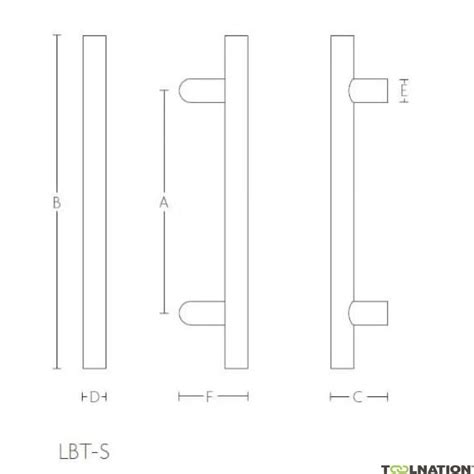 Formani 1803G2505001R BASICS LBT-S handle diameter 25mm L=500-700mm ...