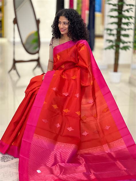 Buta Weaving Soft Silk Saree | SMS241 – Aham Designer Boutique