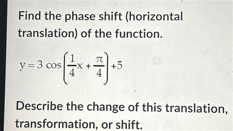 Image result for Cos Graph Phase Shift
