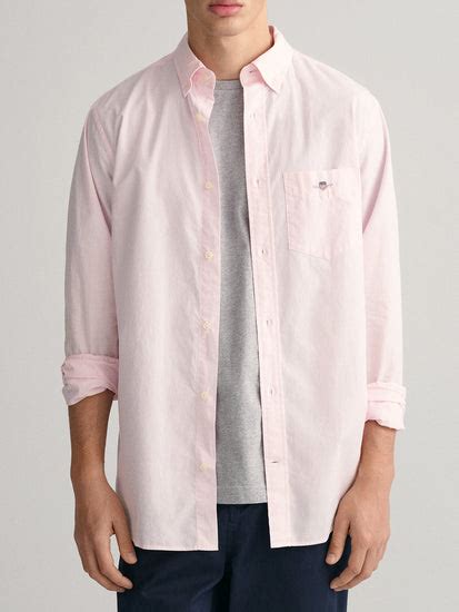 Shop Gant Pink Fashion Regular Fit Shirt - GANT India