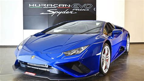 Lamborghini Huracan Evo RWD Spyder launched in India at Rs 3.54 crore