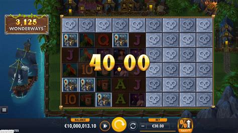 20 Pirate Bombs game overview with symbols, payouts, and free spin features