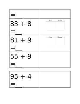 Image result for Add 2-Digit Numbers Using Models
