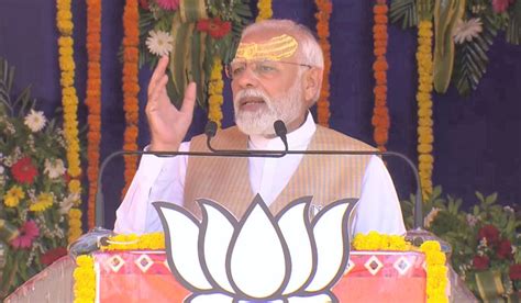 Ensure BJP's victory in all booths, PM Modi appeals to people of poll ...