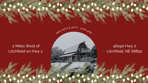 13th Annual Backyard Barn Christmas Boutique, Zoerb Farms, Litchfield ...