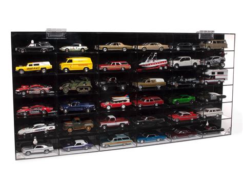1:64 36 Car Acrylic Display Case with Door (Plain Box) | AWDC027 | Aut – ProTinkerToys.com