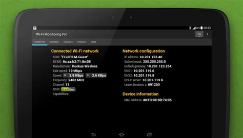 Image result for Android-App WiFi Analyzer