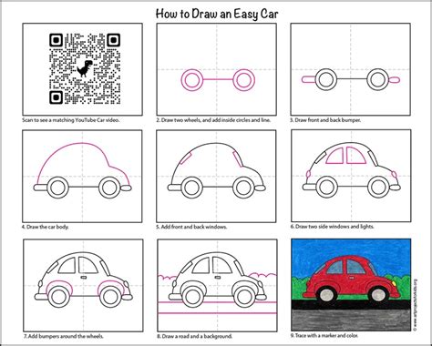 Image result for Easy Car Drawing Tutorial