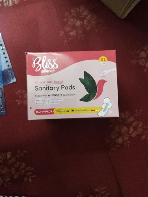 Buy BLISSNATURAL Organic Sanitary Pads For Women|Rash-Free Sanitary ...