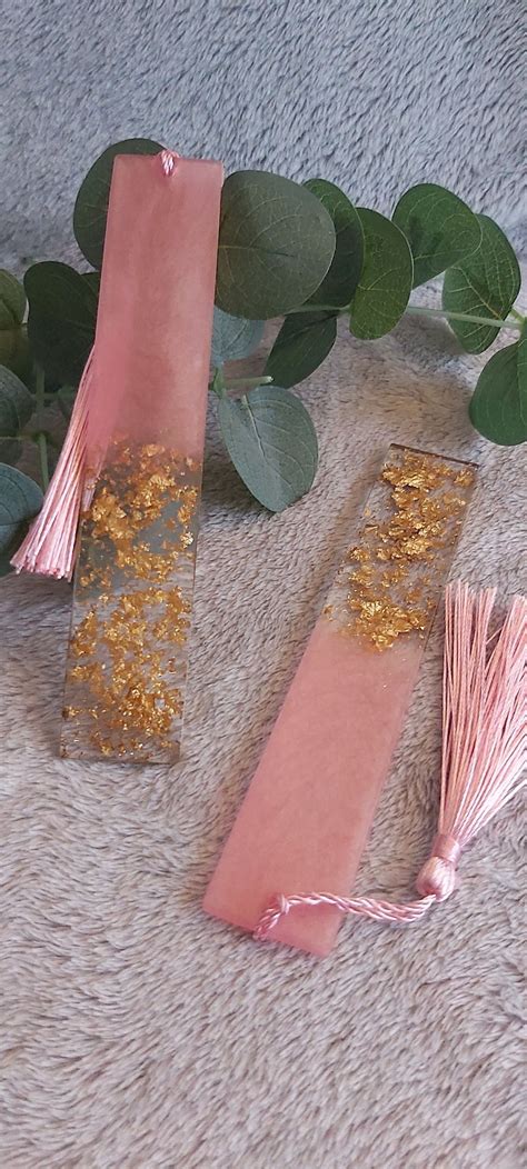 Gold Foil Bookmarks with Tassels – Dainty Little Shop