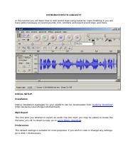Image result for Audacity 1.3 Tutorial