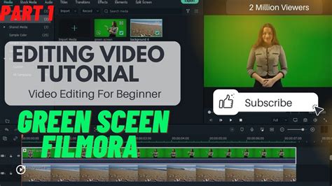 Image result for Filmora Green Screen Video Editor Tutorial