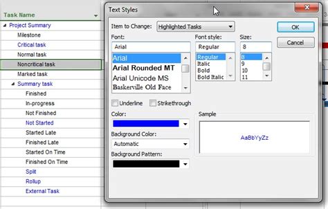 Image result for MS Project Late Predecessor Highlight