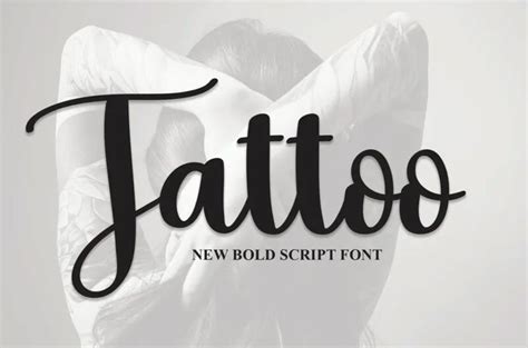 Tattoo Script Font - FreeDaFonts