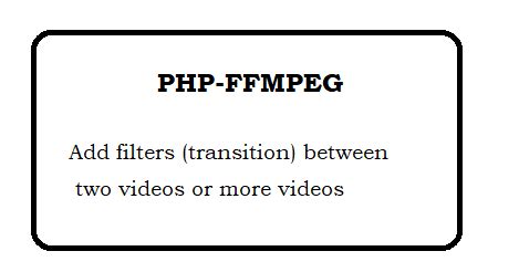 How to add filters (transition) between two videos using php-ffmpeg ...