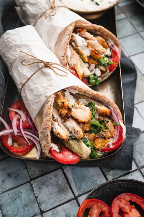 Shawarma Lebanese Food Lebanese Menu: Shawarma With Tahini Sauce.....