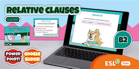 ESL Relative Clauses Game [Kids, B2]