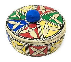 Buy The India Craft House Madhubani Art Papier Mache - Box Online at ...