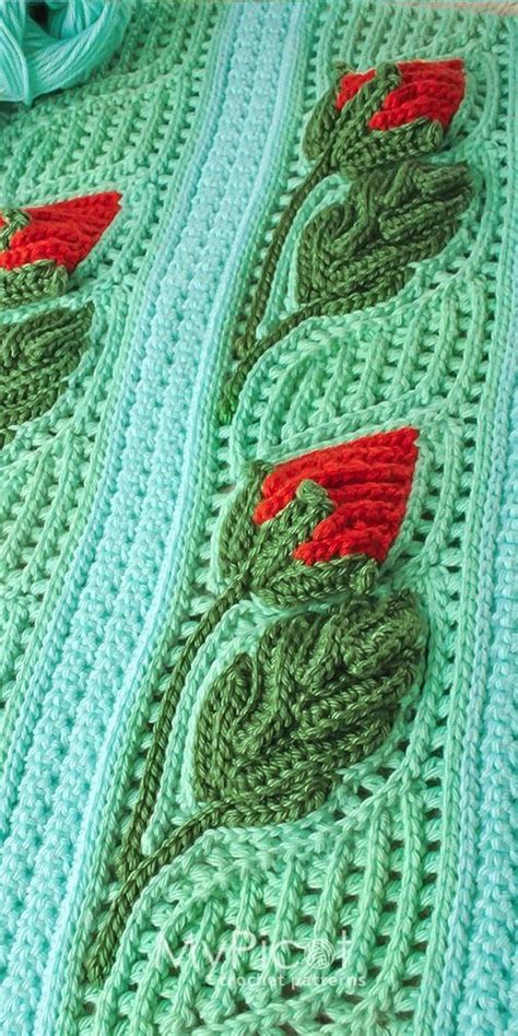 Image result for Rosebud Throw Crochet Videotutorial