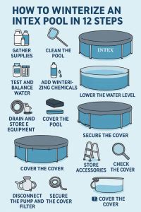 Image result for Intex Pool Winterizing Instructions